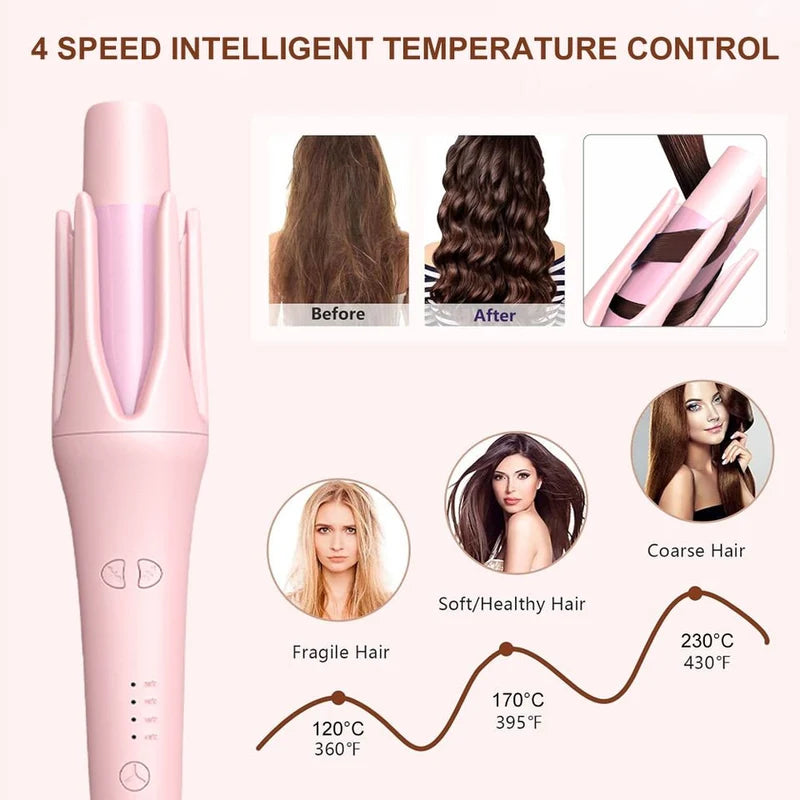 Automatic Hair Curler – Effortless Curls & Quick Hair Styling