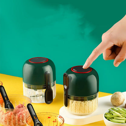 Mini Electric Garlic Masher – Fast & Easy Garlic Chopper